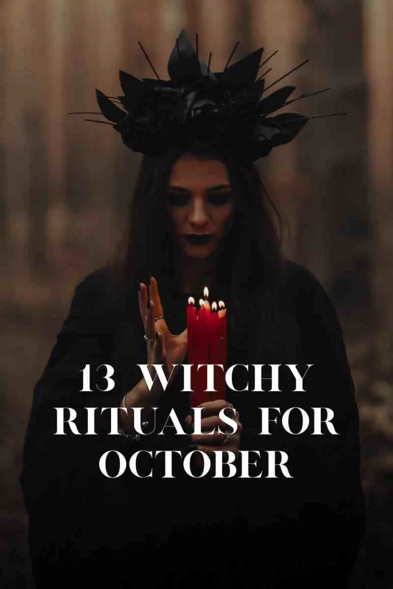 13 Witchy Rituals for October