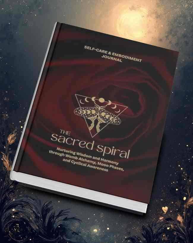 The Sacred Spiral - Self-care & Embodiment Journal Book written by Tania Meacher