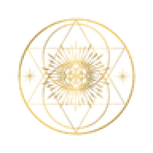 WordPress web design for spiritual businesses, gold logo image - Creative Witch Design by Tania
