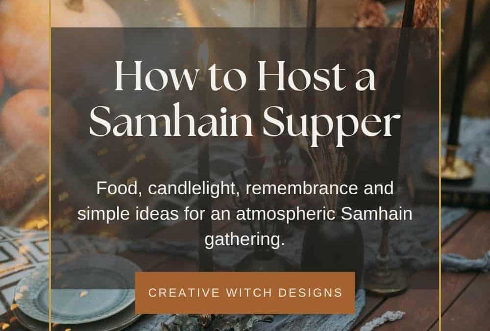 How to Host a Samhain Supper