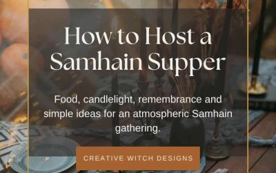 How to Host a Samhain Supper