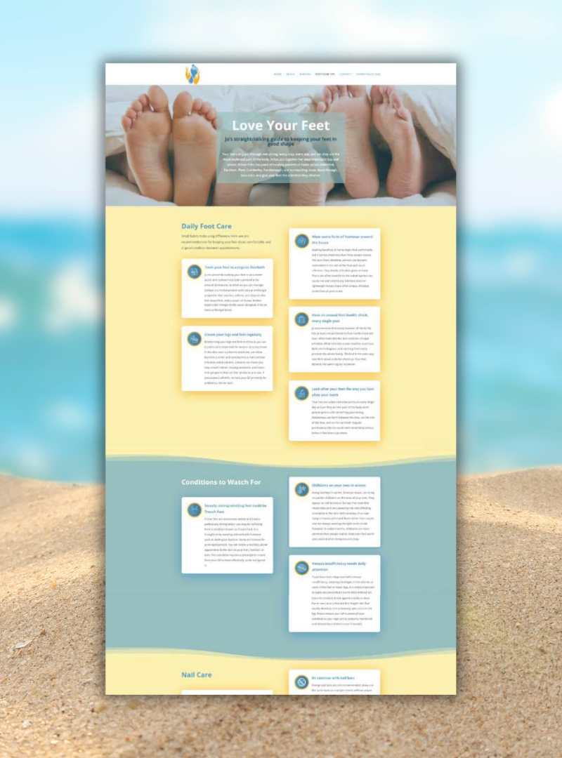 jo-penny-foot-health-portfolio-portrait-3-1 Custom WordPress website for Jo Penny Foot Health mobile foot care services