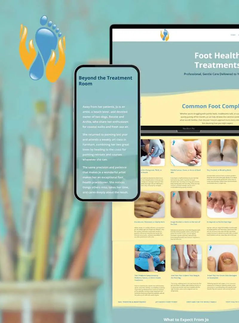 jo-penny-foot-health-portfolio-portrait-6 Jo Penny Foot Health custom website design by Creative Witch Designs